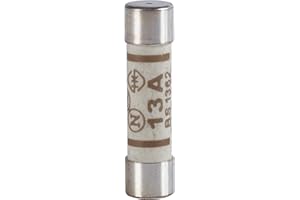 Schneider Electric - Fusibles Livré en pack de quatre - IM Conforme à BS 1362 - Pour appareils entre 700 et 3000W, Marron - 400114