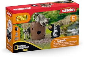 SCHLEICH 42532 Gra wokół orzecha (NatGeo), dla dzieci w wieku od 3 lat, WILD Life - zestaw do zabawy