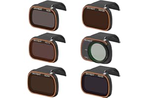 Skyreat Mavic Mini 2 ND - Kit de filtros polarizadores para dji Mini 2/Mini SE/Mavic Mini Drone Mini (6 Unidades) (CPL/ND8/ND16/ND32/ND64/ND128)