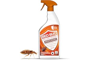 READY STEADY DEFEND Bed Bug Killer Spray | 1 Litre | Complete Treatment to End Life Cycle of Bed Bugs, Eggs, Nymphs | Safe to Use On Mattresses, Bedding & Carpets | Non Staining & Low Odour | Quick & Easy Application