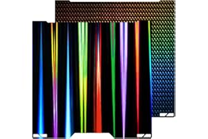 HIKUDIY Plateau de construction H1H 355x346 mm pour Bambu Lab H2D, plaque en acier à ressort Light Beam+Phantom pour lit chauffant des imprimantes 3D Bambulab H2D