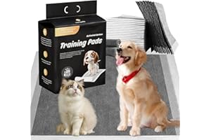 Nanipets® Trainingspad für Hunde Welpenunterlagen, Superabsorbierendes & Auslaufsichere Aktivkohle-Hunde-PIPI-Pads, 60 x 90 cm Extra Große Pet Pads, 25 Stück