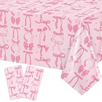Fiocco Gigante, Decorazione Fiocco Grande in Satinato, 60 x 90 cm Fioccos Colorato di Raso Parete per Fidanzamento Matrimonio Compleanno Baby Shower Laurea Feste Casa Deco (Rosa