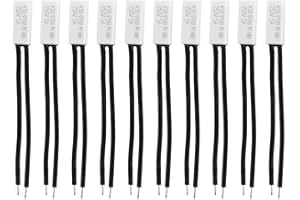 KUULEYN 10 Stück KSD9700 Temperaturschalter, normalerweise geöffneter Temperaturschalter Thermoschutz Kunststoffsonde(60 ℃)