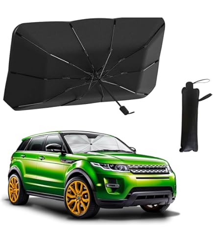 Parasole Auto 140x80cm Per SUV E Camion - Protezione UV Con Rotazione 360° - Rivestimento In Titanio - Foto 4