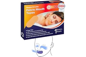 Sleepeze Remedies Anti Snore Mouth tape for Sleeping x 30, Patch Bouche Sommeil Nude, Anti-ronflement Scotch Bouche, Mouth Taping pour les Femmes et Hommes, Bande Buccale pour Dormir