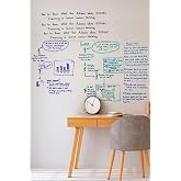 ARVALE 60 Cm X 3 Meters Electrostatic Wall Protective Writing Board Kitchen Notepad Office School Course Supplies