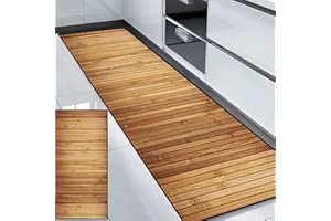 HUAXIQUE Tappeto Moderno Cucina Passatoia Per Cucina Tappeto Antiscivolo Lavabile per Corridoio Ufficio Entrata Casa Cucina Da Ingresso 40x120cm Stile K