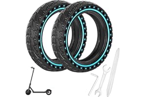 CHEDADANG Pneu Plein pour Xiaomi M365 / Pro / 1S / Pro 2 / Essential Trottinette Electrique 8,5 Pouces, 8 1/2 x2 Roue Remplacement pour Scooter Avant/Arrière, Anti Crevaison