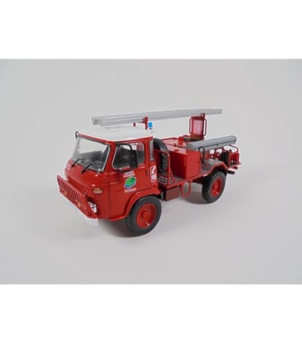 Miniature 1/43 – Véhicule De Secours VSAB – Peugeot J7 – Sapeurs-Pompiers Légers – N°49