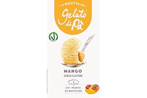 PASCAL - PANNA, GELATI E CREME GOLOSE La Ricetta del Gelato di Pà: base gelato liquida UHT a lunga conservazione. Miscela per sorbetto al Mango - 2 confezioni da 1130 grammi circa/cad
