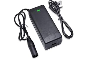 Abatinvo 24 Volt 3.0 Amp Quick Charger 3-Pin XLR for GoGo Elite Traveller Ultra Scooter, Bruno, for Drive Medical, Ezip, Jazzy Power Chair, Pride, Shoprider, Rascal, Schwinn, Mongoose M300 M350