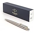 CustomDesign.Shop Personalized Custom Parker Jotter SS Pen + Gift Box | Design A Truly Unique Present | Laser Engraved (Black Ink)