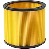 Vacmaster - Filtro a cartuccia monouso per aspirapolvere umido e secco da 15 a 60 litri