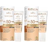 Bioxcin Sun Care &Ccedil;ok Y&uuml;ksek Korumalı Kuru Ciltler I&ccedil;in Renkli G&uuml;neş Kremi Tinted Spf 50+ 50 ml (2 paketi)
