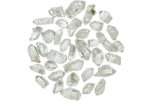 Naturosphère - Minéraux et fossiles C25 - Pierres brutes pointes de cristal de roche - 2 à 4 cm - 100 grammes