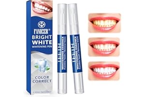 OLISANG 2 Stück Zahnaufhellung Stift, Zahnweiss Stift, Teeth Whitening Pen, Schnelles bleaching zähne, Bleaching stift Effektiv Entfernen zähne Flecken, Geeignet für den täglichen Gebrauch