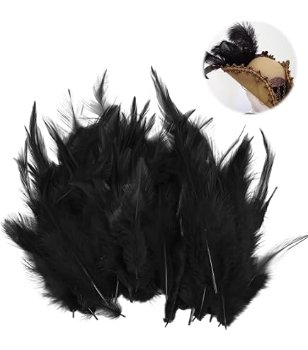 12 Plumes Marabout Jaune 12-17 Cm - Décoration Mariage Chapeau DIY - Neuf - Marque Pechetruite