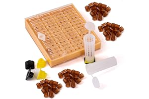 HUNTERBEE Kit elevage commplet Reines avec système Nicot pour Apiculture Outils d'élevage Reine des Abeilles