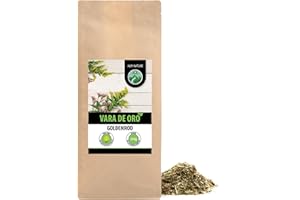 ALPI NATURE Infusión de vara de oro (250g), Verga D'Oro, Solidago, vara de oro cortado, Hierba vara de oro secada, 100% puro y natural