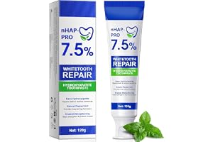 Hydroxylapatit Tandkräm med hydroxyapatit för emaljskydd, 7,5 %, fluoridfri tandkräm, tandkräm med hydroxyapatit för emaljskydd (1)