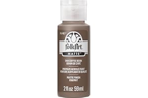 FOLKART Folk Art Acrylic Paint in Assorted Colors (2 Ounce), 940 Coffee Bean