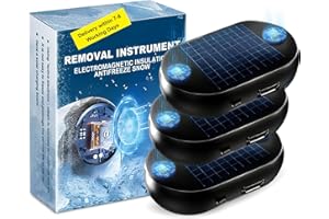 BNOYONERAS Auto Enteiser Electromagnetic, Scheibenenteiser Auto, Car Snow Removal Device, 2026 Neu Auto Enteiser Enteisung, Tragbare Kinetische Molekularheizung Mikrowellen Molekular Enteisung Instrument, 3PC