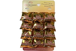 LOVE PUB SNACKS Pub Original Pork Scratchings Pub Card 12x18g