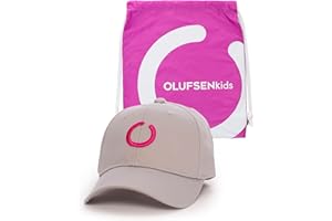OLUFSENkids- Gorra UPF50+ para Niñas, Niños y Adolescentes - Visera Infantil con Máxima Protección Solar contra los Rayos UV Ultravioleta -Con Bolsa a Juego - Cómoda y Ajustable - Con Banda Anti-Sudor