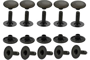 Ista Tools Rostfreie! Hohlnieten Einzelkopf 6 mm, 7 mm, 9 mm, 10 mm, 13 mm. Top Qualität! (25, RF-Hohlnieten (7x8mm) Antik, Einzelkopf)