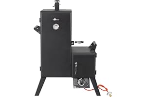 Gasgrill Smoker "PORTLAND SF" von El Fuego® mit seperater Feuerbox, AY 3175, neuestes Modell 2025