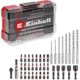 Einhell Orijinal M-CASE 39 Par&ccedil;a Darbeli Aksesuar Seti 49108773 | 25 mm S2 bit u&ccedil;ları | metal matkap u&ccedil;ları | 60 mm bit ucu t