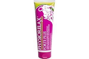 Physiorelax - Forte Plus, Crema de Masaje, Preparación y Recuperación de Músculos y Ligamentos, Antes y Después del Ejercicio, Uso Personal y Profesional - 250 ml