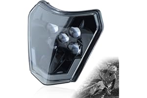 MCHMFG Dirt Bike LED Headlight For Motorcycle Pit Bike for Enduro Dirt Pit MX Cross Bike Like SX SX-F EXC