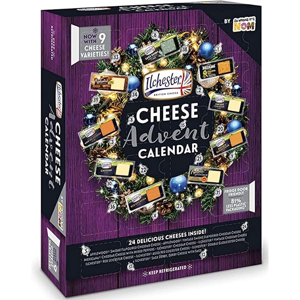 Cheese christmas calendar Clearance