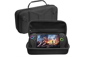 Growalleter Housse de Transport pour ASUS ROG Xbox Ally / Ally X, étui de Voyage Rigide Multifonction, Protection pour Console de Jeu Portable et Accessoires (EVA-L)