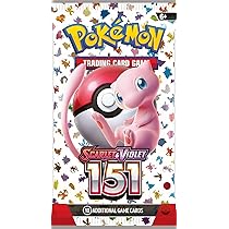 Pokemon Scarlet & Violet 151 Booster Pack Toys & Games