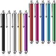 MIXOO Stylus Pen for Touch Screens, Touch Screen Pen with 20pcs 0.35''/0.24'' Rubber Tips, Tablet Pen Sensitive, High Precision Compatible with All Touch-Screen Devices (Multicolor 1)