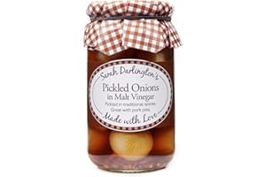 THE GREAT BRITISH CONFECTIONERY COMPANY Mrs Darlington's Oignons marinés au vinaigre de malt 450 g