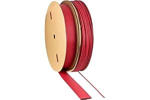 ISOLATECH Schrumpfschlauch Set ohne Kleber 2:1 rot Ø2mm Meterware Polyolefin Set unbeschriftet uv beständig