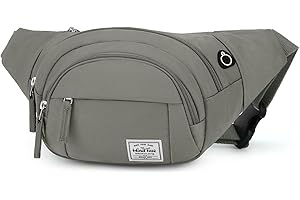 Wind Took Riñonera Mujer Bolso Cintura Mujer Riñoneras Moda Impermeable Ajustable Grande para al Aire Libre Deportiva Viaje