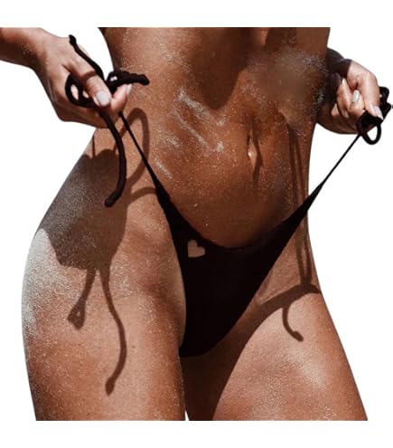 Slip Bikini Donna Stile Brasiliano - Vita Bassa, Elastico, Sexy Per Spiaggia E Piscina