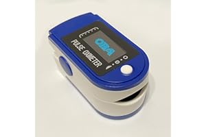 SRICAM ITALIA OBA SATURIMETRO PULSOSSIMETRO PORTATILE DA DITO CON DISPLAY MISURA BATTITO CARDIACO Pulse Oximeter