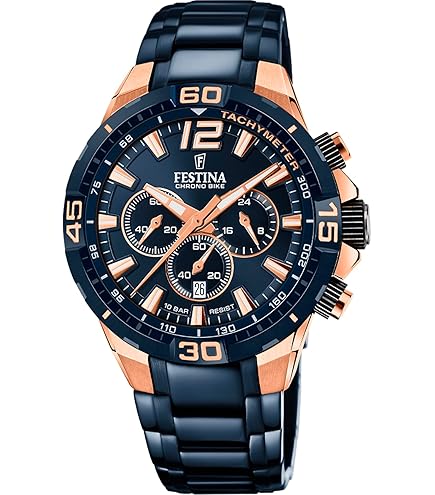 Festina Orologio Cronografo Quarzo Uomo Con Cinturino In