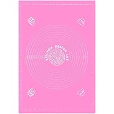 Pembe 1 Sınıf Kaliteli Silikon Hamur A&ccedil;ma Matı B&uuml;y&uuml;k Boy &Ouml;l&ccedil;&uuml;l&uuml; 45 Cm X 65