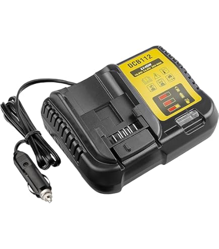 LI-ION DCB112 Replacement Battery Charger For Dewalt Charger DCB101 Dcb105 Dcb115 Dcb107 Dewalt 12v 20v 60v Max Lithium Ion Batteries Dcb206 Dcb205 Dcb230 Dcb240 Dcb120 Dcb126 Dcb612 Dcb612 Dcb609 Dcb606 - View #2