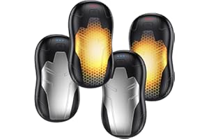 FANDLISS Calentador de Manos Recargable,10000mAh Calentador de Manos Portátil Reutilizable, 2-en-1Calienta Manos USB,3 Segundos Calor Rápido,para Camping/Caza/Senderismo Regalos