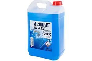 WERKA PRO - 6524 PERALINE 6524-Lave Glace-Bidon de 5 litres-Spécial hiver-20°c-Dégraisse et élimine Insectes et salissures du Pare-Brise