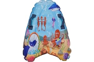 ‎BIGTREE BIGTREE Bodyboard Aufblasbar Aufblasbares Surfbrett, leichtes tragbares Schwimmenbrett mit Griffen, weiche Bodyboards zum Schwimmen, Lernen Hilfsmatte, geeignet für mehrere Szenarien