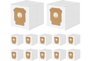 SPOFAN 12 Sacchetti per Aspirapolvere iRobot Roomba Q0520, 104/105 Combo, Plus 405/504/505 Combo, Max 705 Vac Clean Base, Combo Essential Series